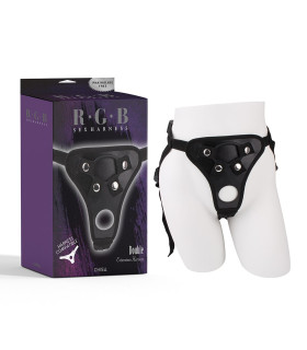 Трусики для страпону Chisa, з кільцевим кріпленням, чорні - No Taboo