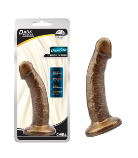 Фаллоимитатор реалистичный, на присоске Chisa золотистый, 18.5 см х 3.7 см - No Taboo