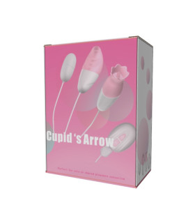 Набор вибраторов Boss Series 3 IN 1 Love Eggs Suits с пультом управления, розовый - No Taboo