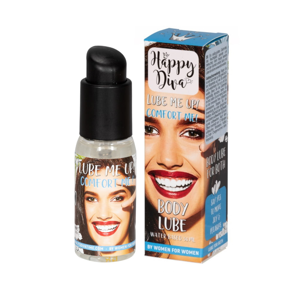 Лубрикант Happy Diva на водній основі, 50 мл (207818), zoom