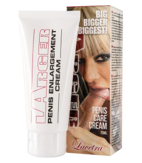 Крем для увеличения члена Larger Lavetra Cobeco, 75 мл - No Taboo