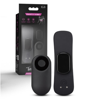 Вибратор в трусики Blush Temptasia с дистанционным пультом, черный, 9.5 х 3.1 см - No Taboo