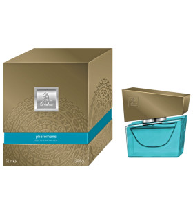 Духи мужские с феромонами HOT Shiatsu lightblue, 50 мл - No Taboo