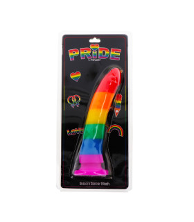 Фаллоимитатор реалистичный Unicorn Dancer на присоске, разноцветный, 21 х 4 см - No Taboo