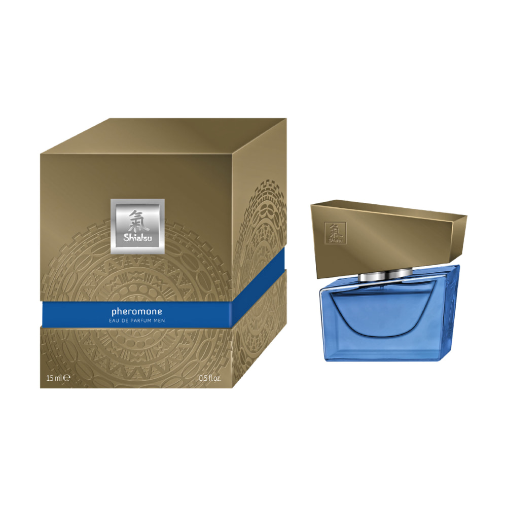 Парфуми чоловічі з феромонами HOT Shiatsu Darkblue, 15 мл (205564), zoom
