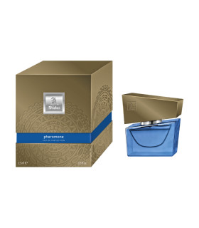 Духи мужские с феромонами HOT Shiatsu Darkblue, 15 мл - No Taboo