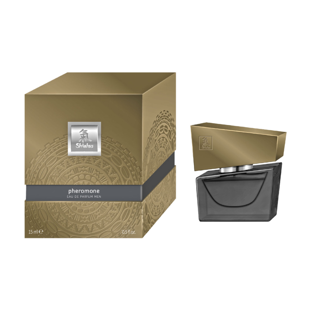 Парфуми чоловічі з феромонами HOT Shiatsu Grey, 15 мл (205565), zoom