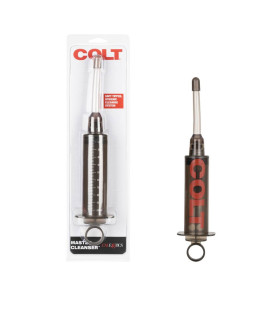 Анальный душ-шприц COLT Master Cleanser черный, 12 х 1.2 см - No Taboo