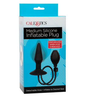 Анальная пробка с накачкой CalExotics черная, 10.7 х 4.2 см - No Taboo