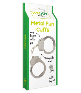 Наручники металлические Metal Fun Guffs серебряные - No Taboo