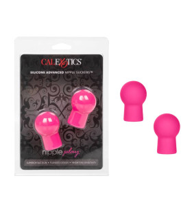 Вакуумные помпы для сосков California Exotic Novelties розовые, 5.7 х 3.8 см - No Taboo