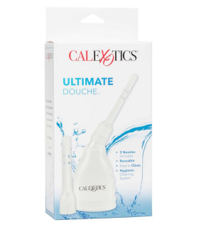 Анальний душ California Exotic з двома насадками, прозорий, 9 х 1.2 см - No Taboo