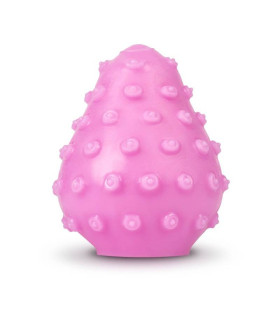 Мастурбатор нереалистичный Gvibe Gegg, розовый, 6.5 х 5 см - No Taboo