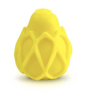 Мастурбатор нереалистичный Gvibe Gegg, желтый, 6.5 х 5 см - No Taboo