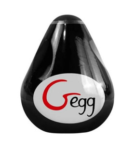 Мастурбатор нереалистичный Gvibe Gegg, черный, 6.5 х 5 см - No Taboo