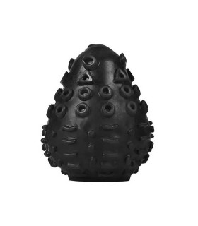 Мастурбатор нереалистичный Gvibe Gegg, черный, 6.5 х 5 см - No Taboo