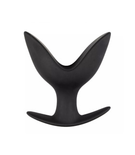 Анальна пробка-розширювач, S, Easytoys чорна, 9 х 8 см - No Taboo