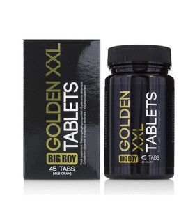 Возбуждающие таблетки для мужчин Big Boy Golden XXL, 45 шт - No Taboo