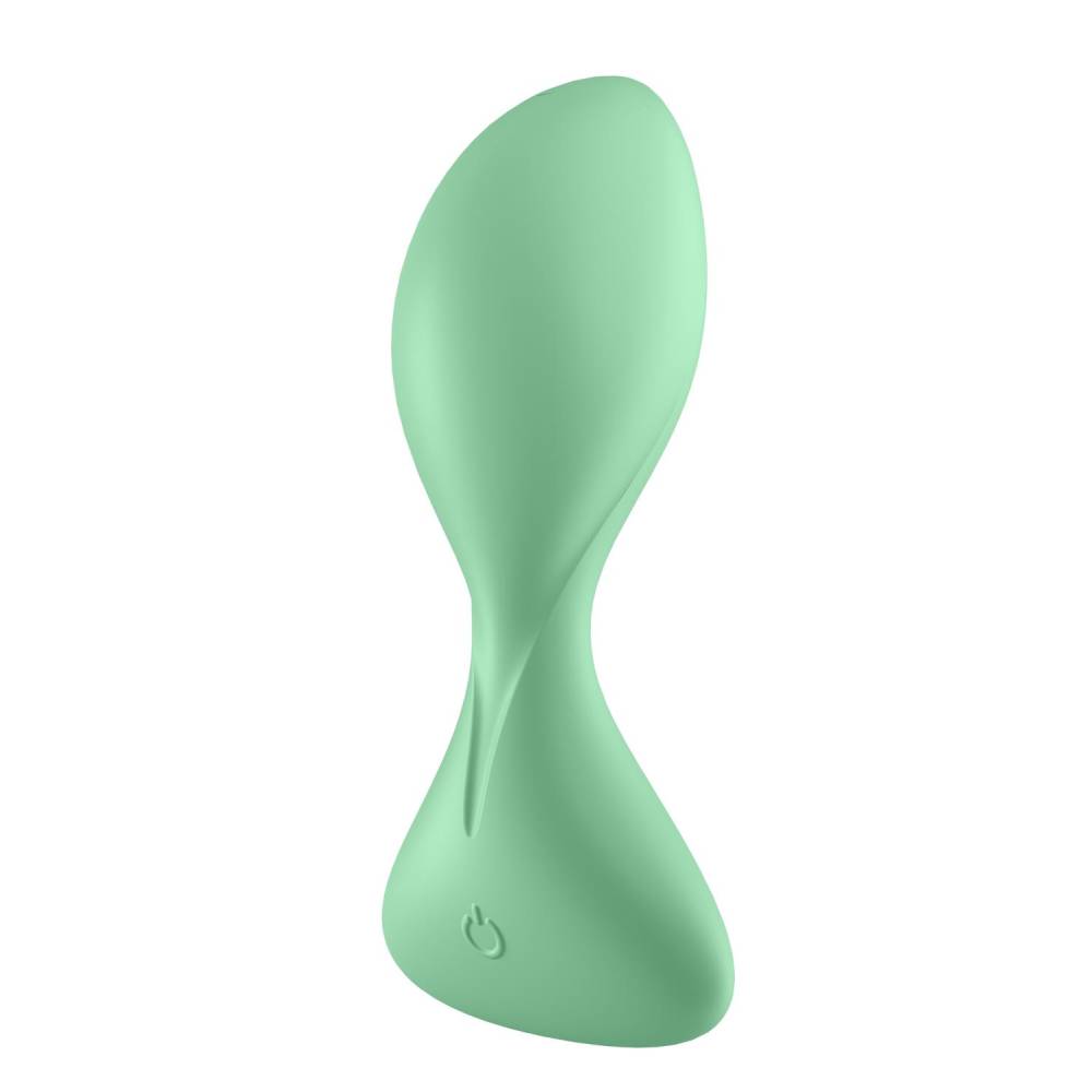 Анальный вибратор Satisfyer Trendsetter с приложением, зелёный, 11.2 х 5 см (215425), zoom