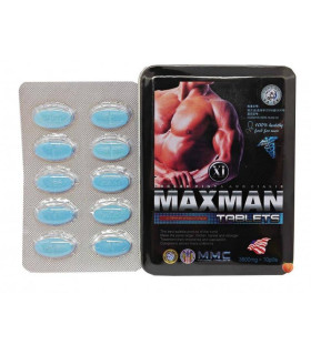 Таблетки для повышения потенции MaxMan,10 шт - No Taboo