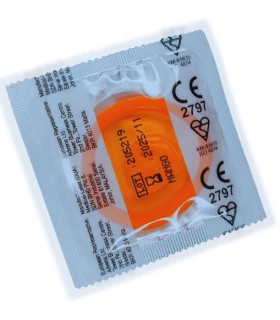 Презервативы со вкусом манго ,53мм , Рasante Tropical condoms, за 1 шт - No Taboo