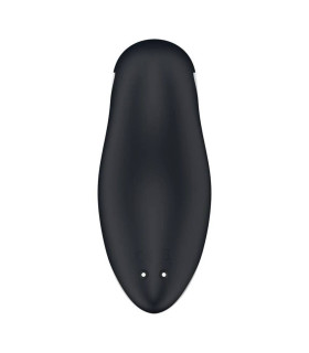 Вакуумний стимулятор клітора Orca чорно-білий, 11. х 5.6 см - No Taboo