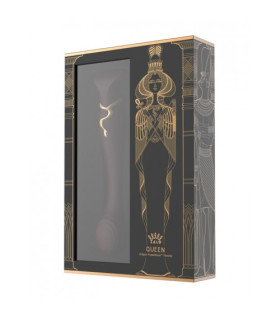 Вібратор нереалістичний Zalo Queen для точки G, бордо - No Taboo