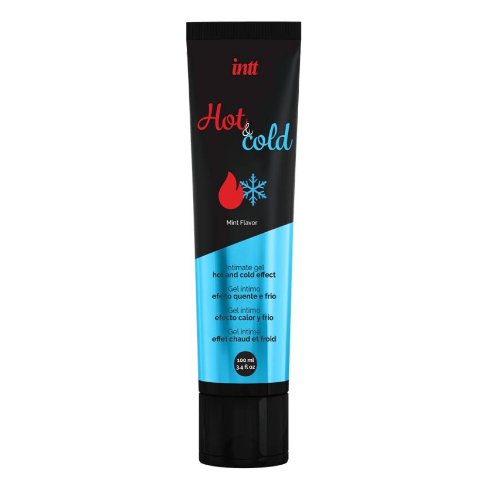 Лубрикант на водной основе с охлаждающим и разогревающим эффектом Intt, 100 мл, Hot & cold со ароматом мяты (216867), zoom