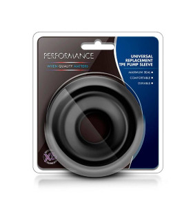 Насадка на помпу Blush Performance, черная, 3.2 х 2.4 см - No Taboo