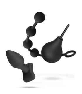 Набір іграшок для анального сексу Nexus Anal чорний - No Taboo