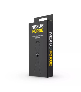 Лассо на член Nexus Forge черное, 30 см - No Taboo
