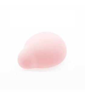 Вибратор для клитора Iroha Midori Tenga, медицинский силикон, мягкость зефира, розовый - No Taboo