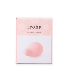 Вибратор для клитора Iroha Midori Tenga, медицинский силикон, мягкость зефира, розовый - No Taboo