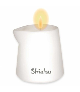 Массажная свеча HOT Shiatsu, 130 г, с ароматом сандалового дерева - No Taboo