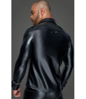 Эротическая рубашка с длинными рукавами M - No Taboo