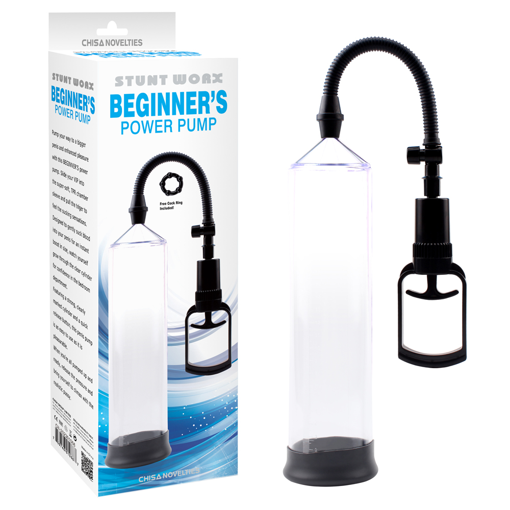 Помпа з насадкою Beginner's Power Pump, 21 см x Φ5.5 см (21135), zoom