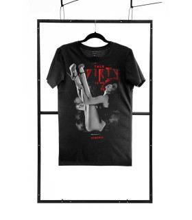 Мужская футболка «Talk dirty to me», XL - No Taboo