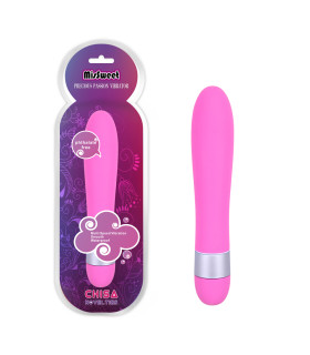 Вибратор классический розовый, 17 см - No Taboo