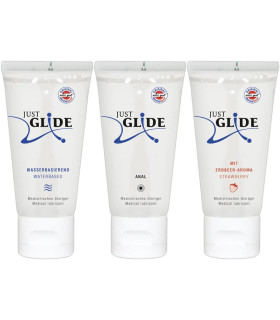 Набор из трех лубрикантов Just Glide, 3x50 мл - No Taboo