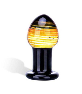 Анальная пробка из стекла, 9 см х 4 см - No Taboo