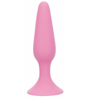 Анальная пробка коническая с присоской, 11,4см - No Taboo