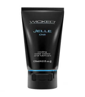 Анальный лубрикант на водной основе Wicked Sensual Care с охлаждающим эффектом, 120 мл - No Taboo