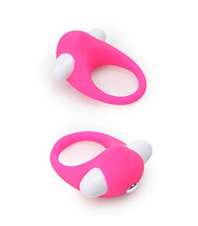 Ерекційне віброкільце Dream Toys Lit-Up рожеве, 3.2 см - No Taboo