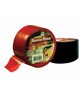 Лента бондажная черного цвета, 18 м - No Taboo