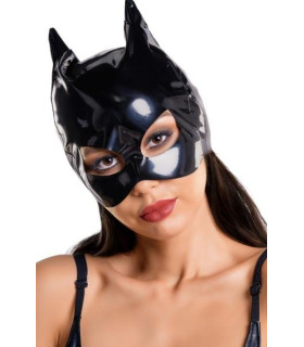 Маска кішки блискуча чорного кольору - No Taboo