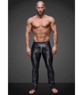 Сексуальные мужские брюки Noir Handmade из винила, размер L - No Taboo