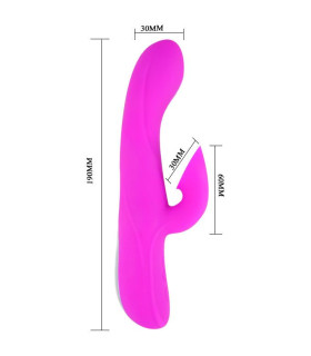 Вибратор Fantasy Teaser с функцией всасывания - No Taboo