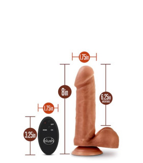 Вибратор на присоске с мошонкой реалистичный, 16,5 см - No Taboo