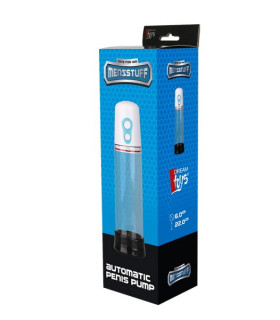Вакуумная помпа Dreamtoys MenzStuff автоматическая, прозрачная, 22 х 6 см - No Taboo