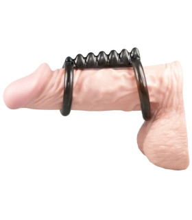 Подвійне ерекційне кільце з рельєфом - No Taboo